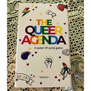 The Queer Agenda Party Game Version 1 – COMPLETE 420 Cards – Lightly Played